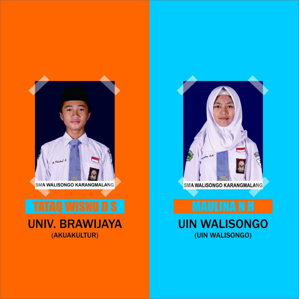 Siswa SMA Walisongo Karangmalang diterima di PTN Vavorit 2021