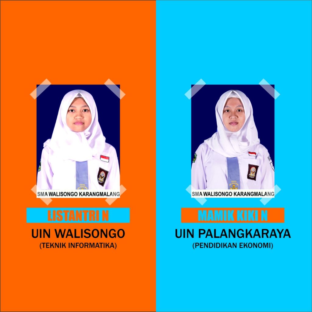 Siswa SMA Walisongo Karangmalang diterima di PTN Vavorit 2021