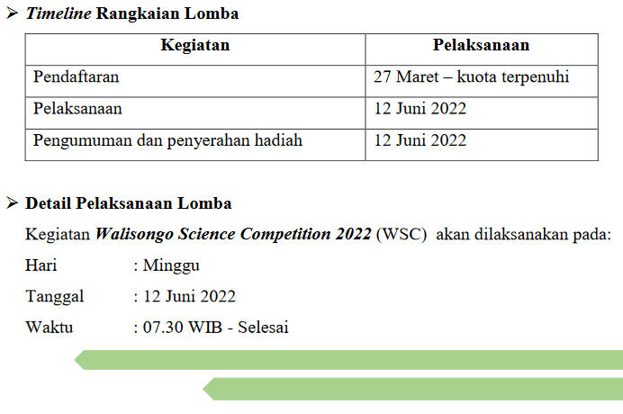 Juknis WSC