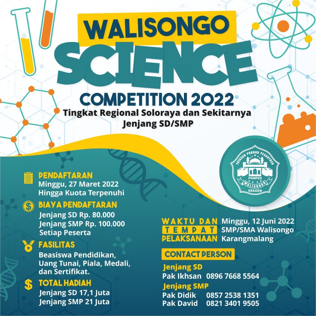 JUKNIS WALISONGO SCIENCE COMPETITION 2022