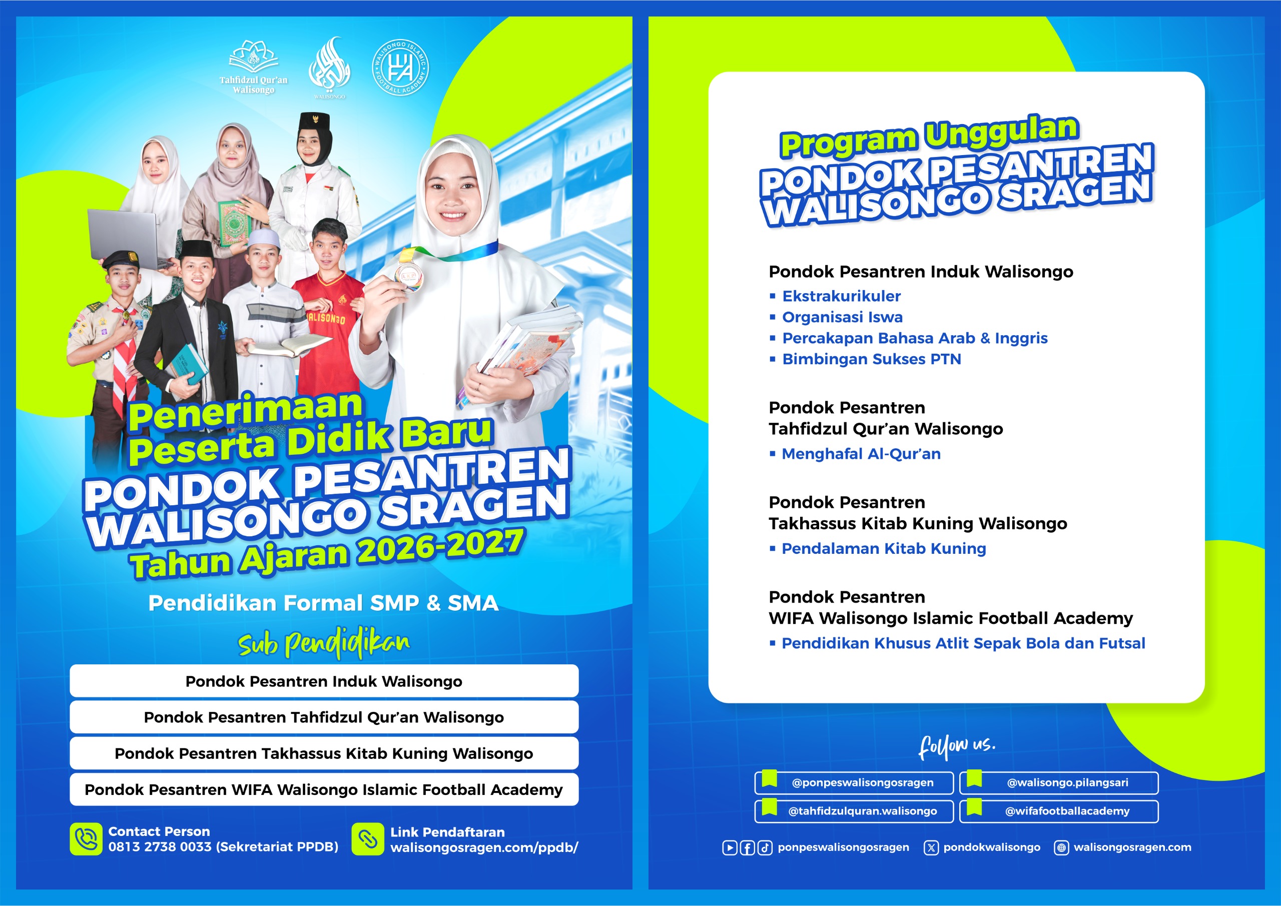 PPDB SMA Walisongo Sragen Tahun 2025